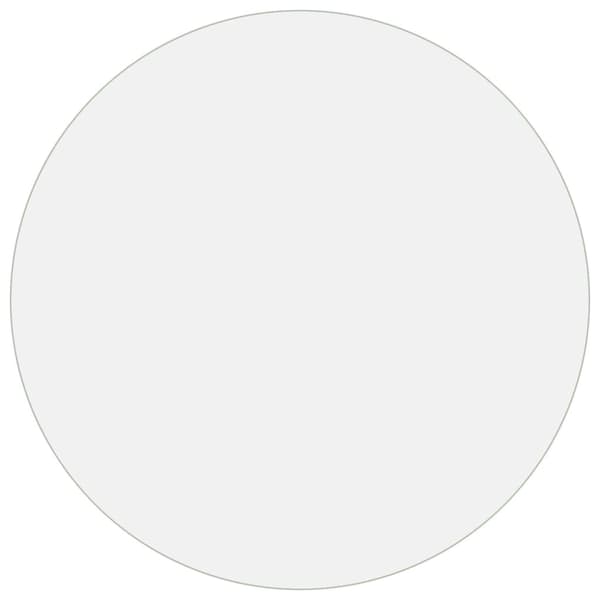 Bordsskydd matt Ø 90 cm 2 mm PVC