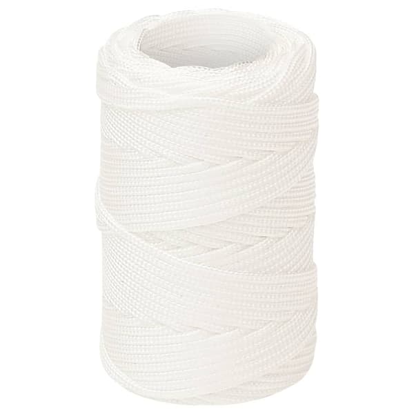 Båtlina helvit 2 mm 50 m polypropylen