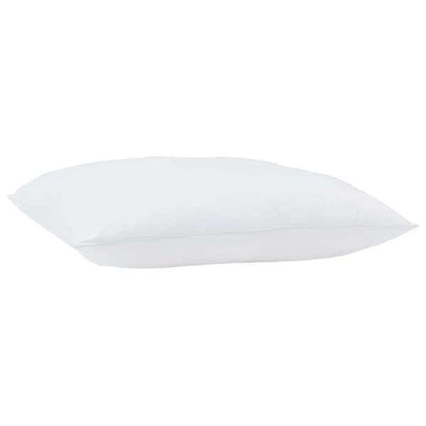 Kudde med kudde 2 pcs Vit 41 x 41 x 20 cm Bomull och Polyester