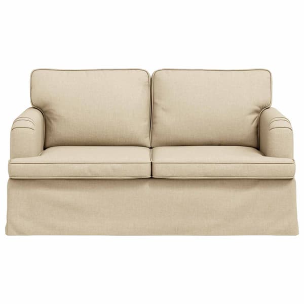 Soffa Kräm 144 x 80 x 85 cm tyg