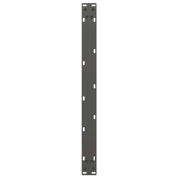 Soffbordsben U-formade 2 st antracit 70x(42-43) cm stål