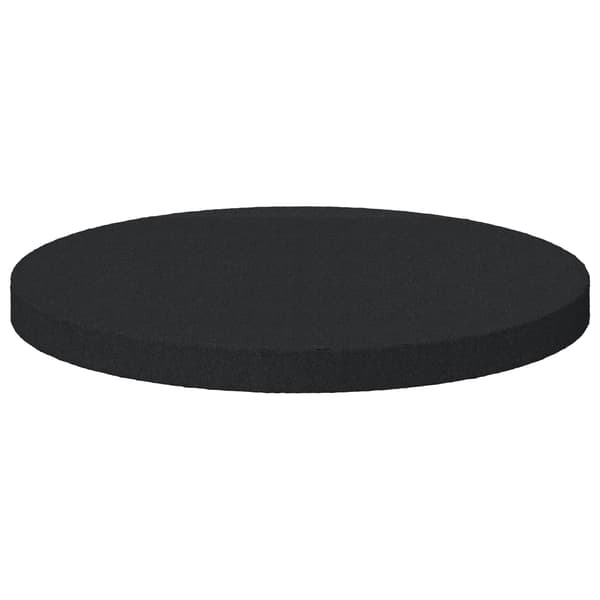 Möbelkuddar 2 pcs Svart Ø 30 x 2 mm EVA