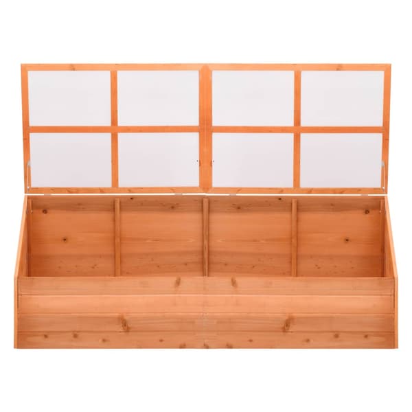 Växthus trä 180x57x62 cm