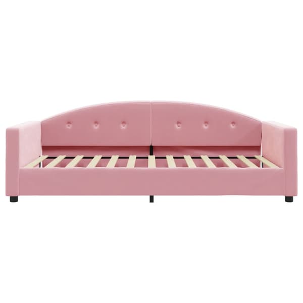 Dagbädd rosa 100x200 cm sammet