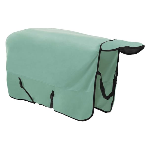Hästdyna Speciell grön 125 cm Polyester Fleece