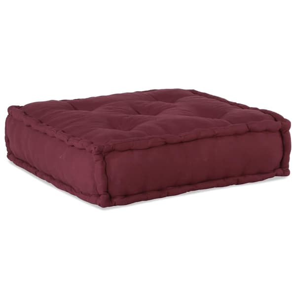 Modulär soffa rödbrun 70x70x36 tyg