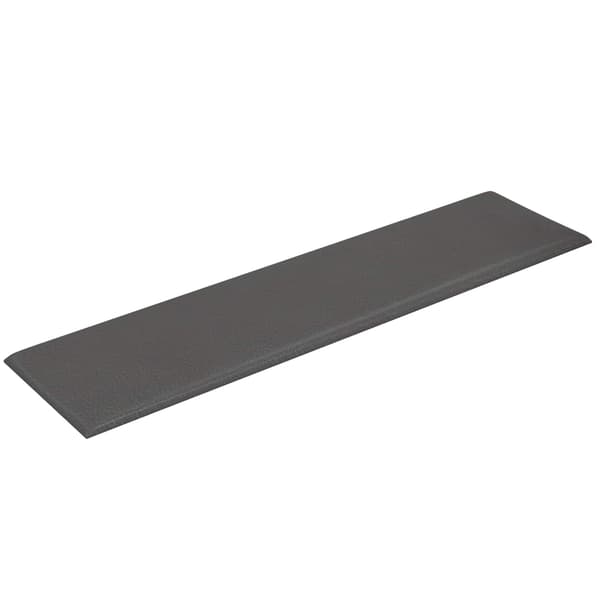 Väggsänggavel 12 pcs Grå 60 x 15 cm tyg