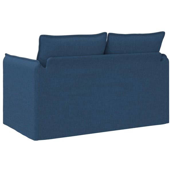 Soffa Blå 136 x 82 x 85 cm tyg