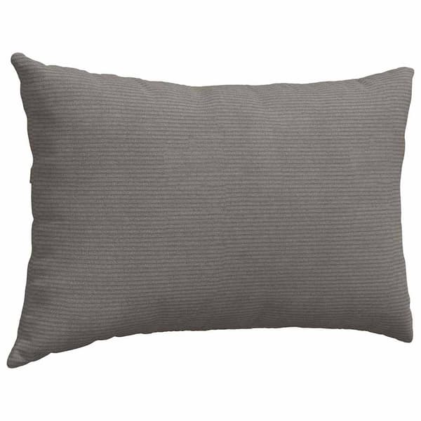 Sofakuddar 2 pcs Ljusgrå 60 x 40 cm Kordread tyg