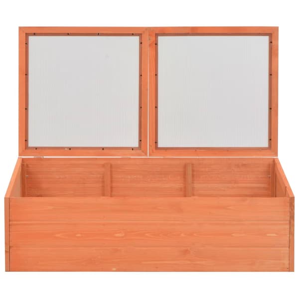 Växthus trä 100x50x34 cm