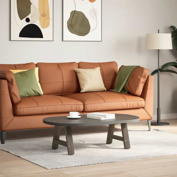 Soffbordsben A-formade 2 st 50x(30-31) cm stål