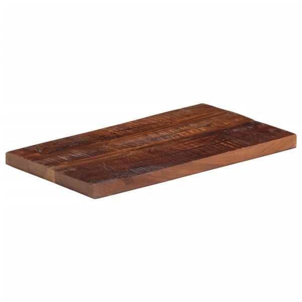 Bordsskiva 60x20x3,8 cm rektangulär massivt återvunnet trä