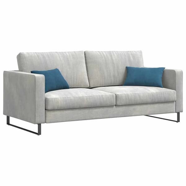 Sofakuddar 2 pcs Blå 50 x 30 cm Kordread tyg