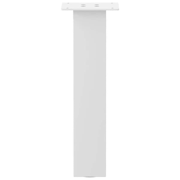 Soffbordsben 4 st vita 30 cm stål