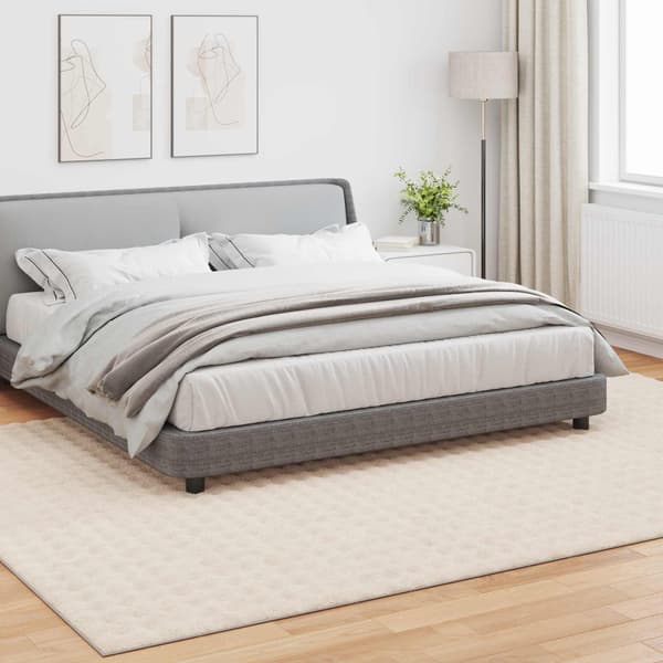Områdesmattor Rektangulär SIROLO Beige 280 x 200 cm Polyester
