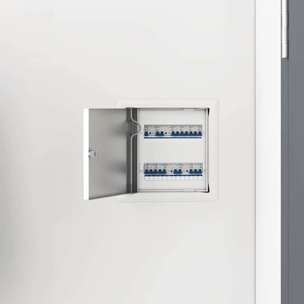 Åtkomstpanel 2 pcs Vit 23 x 23 x 3 cm Stål