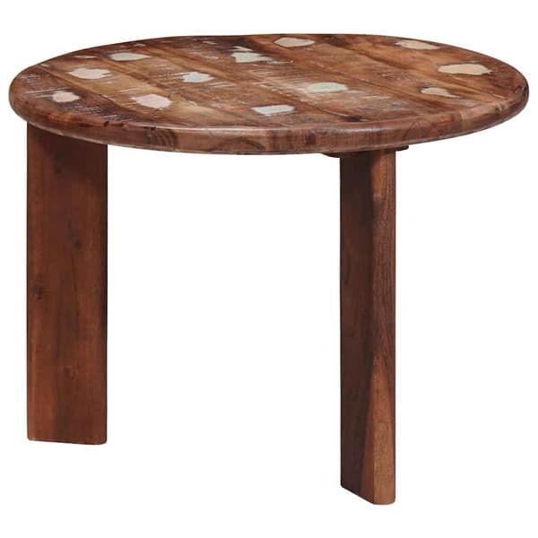Nesting Kaffe Bord 3 pcs Flerfärgsdesign Massivt återvunnet trä