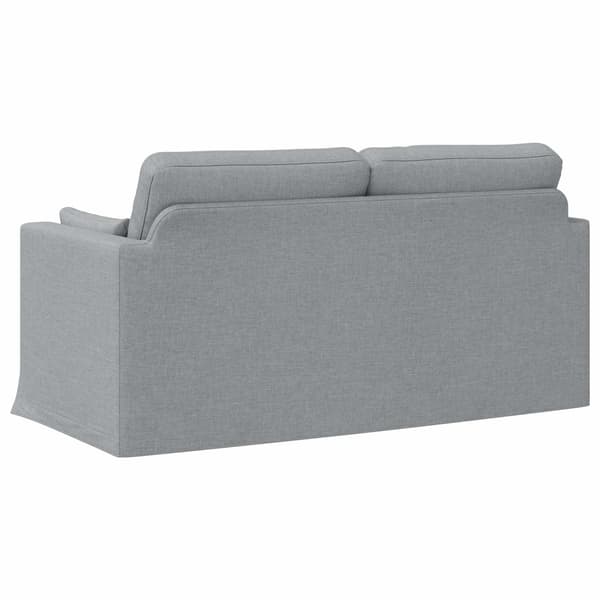 Soffa Ljusgrå 158 x 78 x 80 cm tyg