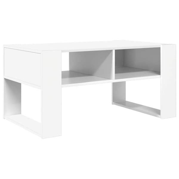 Kaffeebord Vit 92 x 53 x 45 cm Konstruerat trä