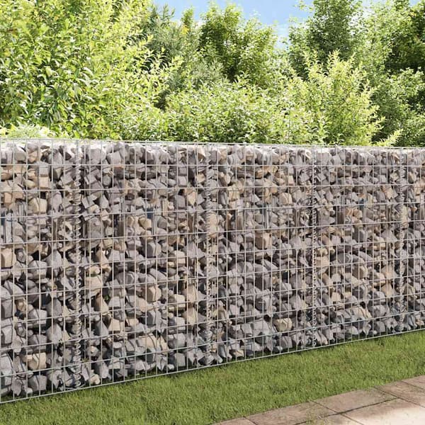 Gabionkorg galvaniserat stål 120x30x50 cm