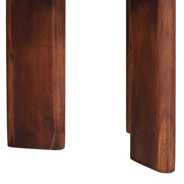 Nesting Kaffe Bord 3 pcs Flerfärgsdesign Massivt återvunnet trä