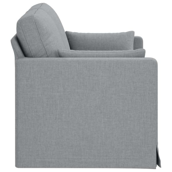 Soffa Ljusgrå 139 x 78 x 80 cm tyg