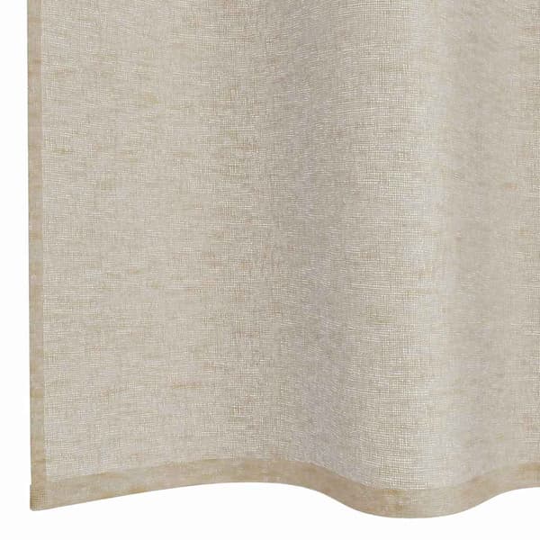 Voile Gardin 2 st Sand 225 x 140 cm Polyester