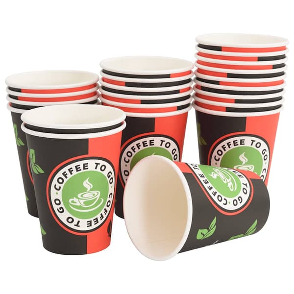 Kaffekoppar i papper med lock 1000 st 4oz 100ml