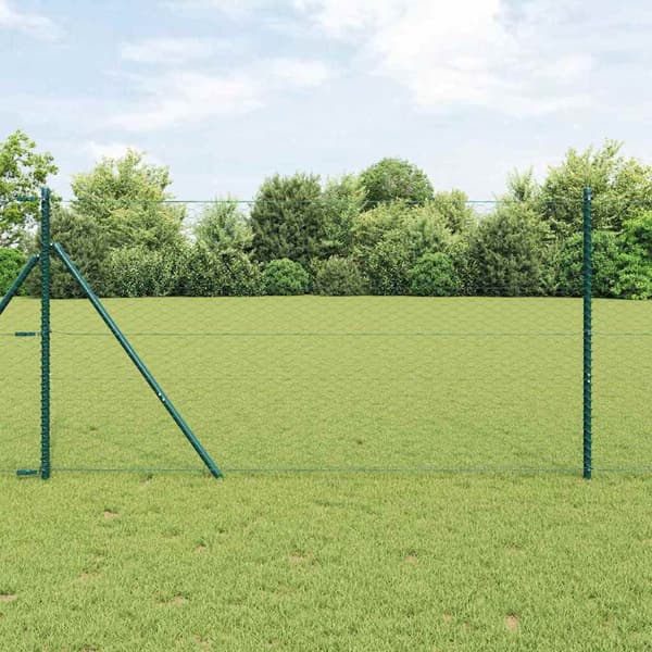 Hexagonstängsel Grön 1,4 x 100 m PVC