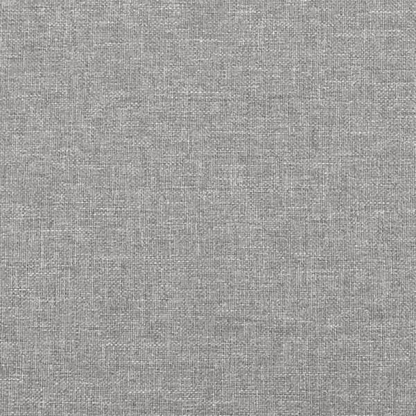 Boxspring-sängram ljusgrå 140x190 cm tyg