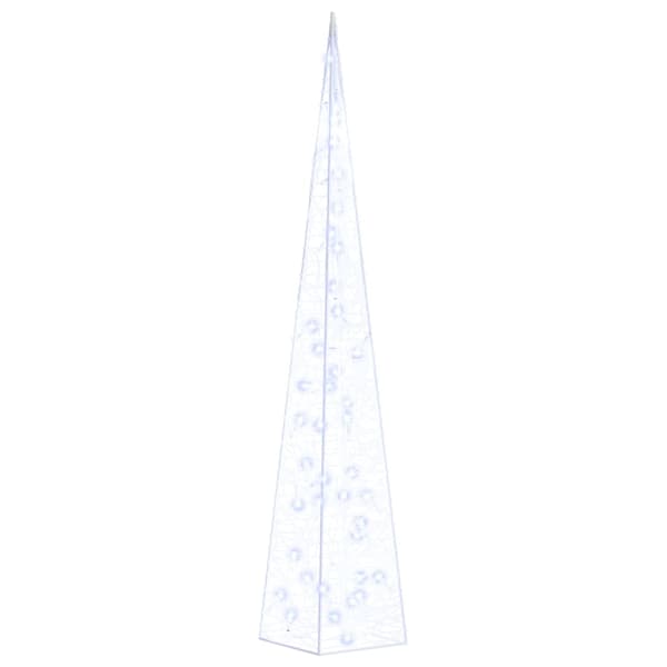 Ljuskon LED akryl blå 90 cm