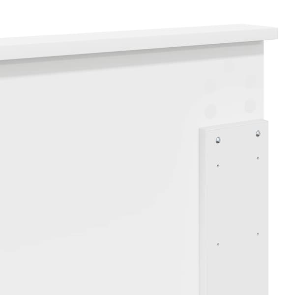 Huvudgavel Vit 100 cm Konstruerat trä
