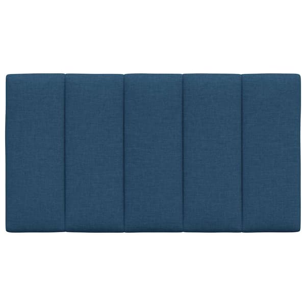 Headboard Cushion "Hanko" Blue 80 cm Fabric