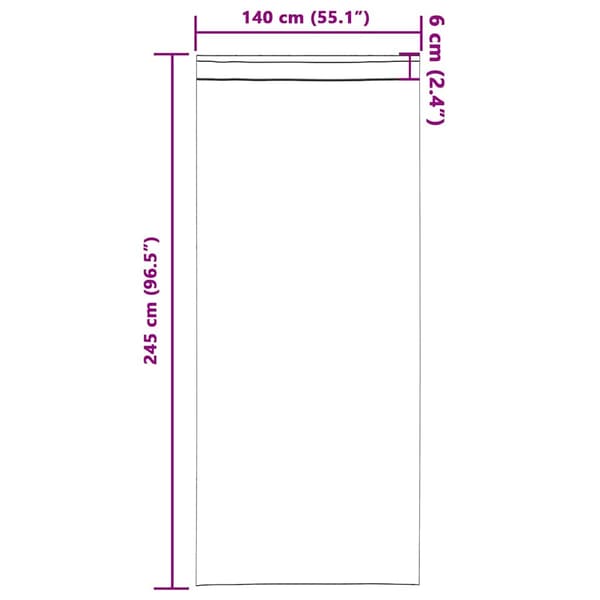 Sammetsgardiner 2 st Grå 245 x 140 cm Sammet