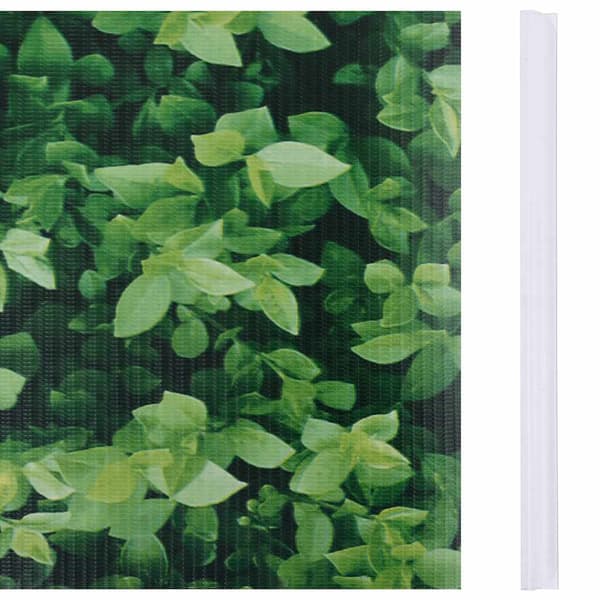 Insynsskyddslist PVC 35x0,19 m Grön