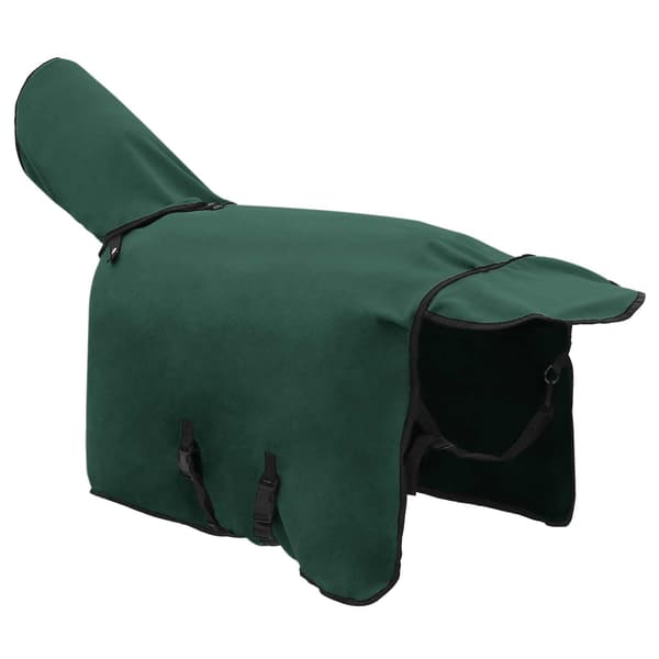 Hästdyna Fullt mörkgrön 115 cm Polyester Fleece