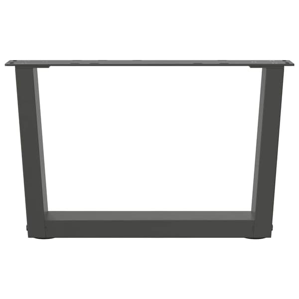 Soffbordsben V-formade 2 st antracit 50x(30-31,3) cm stål