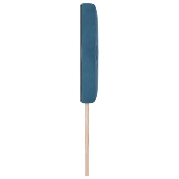 Huvudgavel Mörkblå 80 cm Sammet