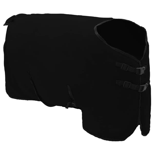 Hästdyna Svart 115 cm Polyester Fleece
