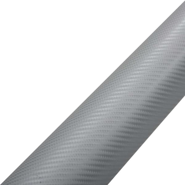Bilfoliering 2 st 4D silver 100x150 cm+50x150 cm