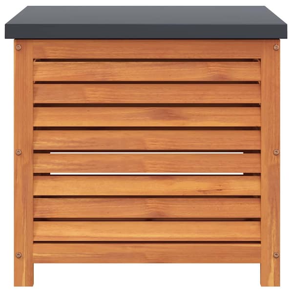 Dynbox 60x50x55 cm massivt eukalyptusträ