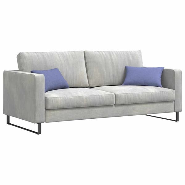 Sofakuddar 2 pcs Jeansblå 50 x 30 cm tyg