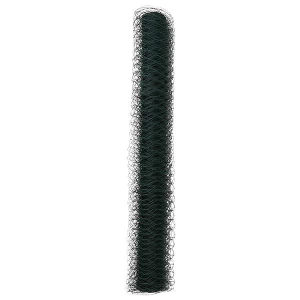 Hexagonstängsel Grön 1 x 10 m PVC