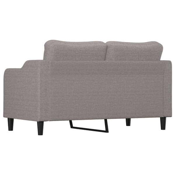 2-sitssoffa taupe 140 cm tyg