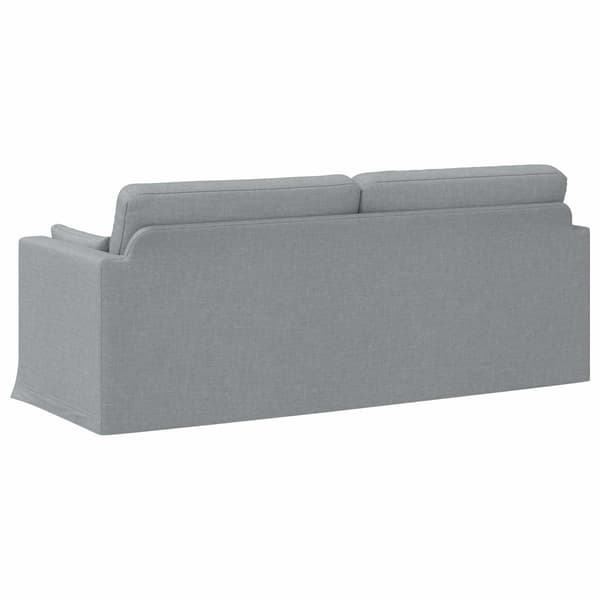 Soffa Ljusgrå 78 x 78 x 80 cm tyg