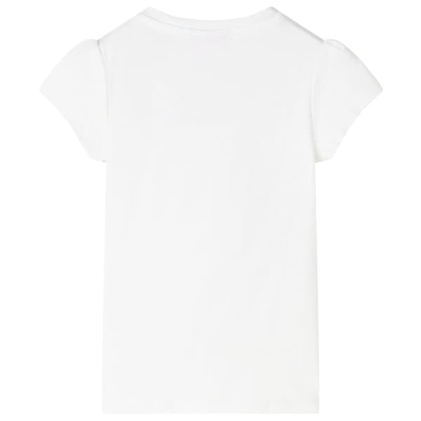 T-shirt för barn ecru 140
