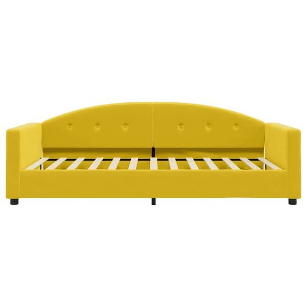 Dagbädd gul 100x200 cm sammet