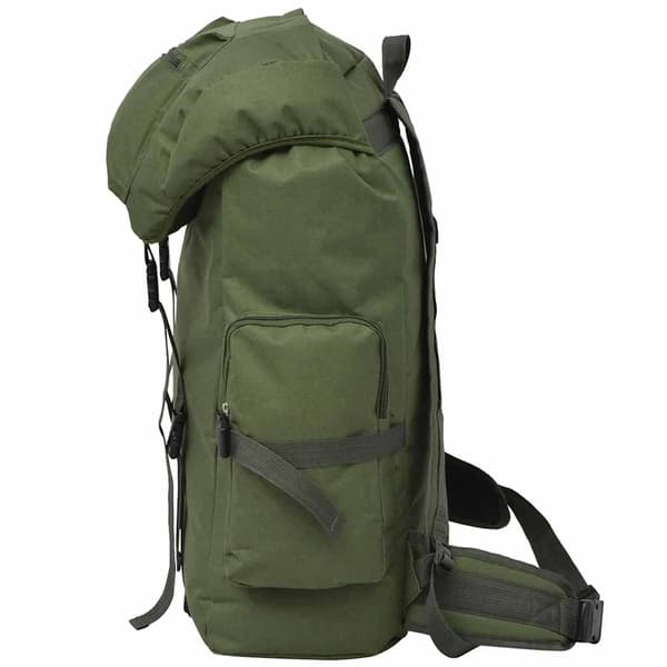 Arméryggsäck 65 L grön