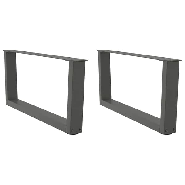 Soffbordsben V-formade 2 st antracit 70x(30-31,3) cm stål