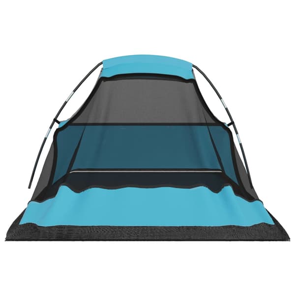 Campingtält 317x240x100 cm blå